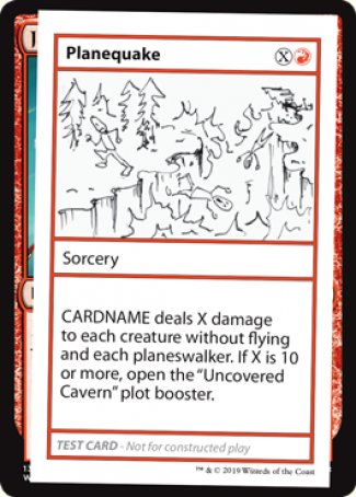 Planequake (2021 Edition) [Mystery Booster Playtest Cards] | Local Legends