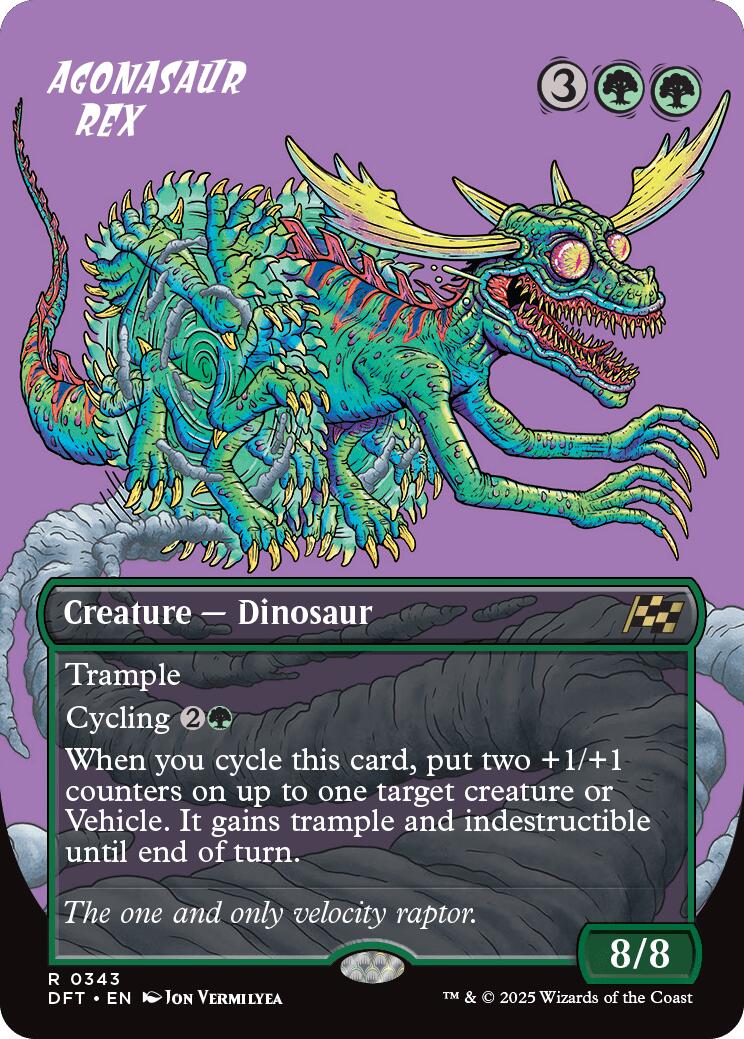 Agonasaur Rex (Borderless) | Local Legends