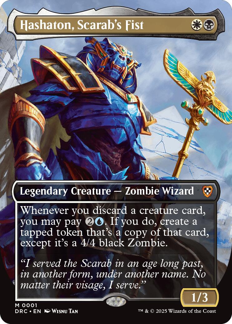 Hashaton, Scarab's Fist (Borderless) | Local Legends