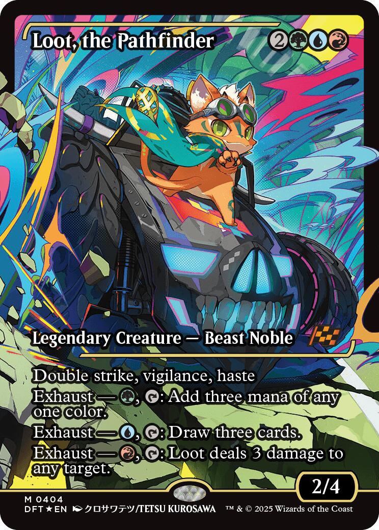 Loot, the Pathfinder (Showcase) (Japanese) [Aetherdrift] | Local Legends