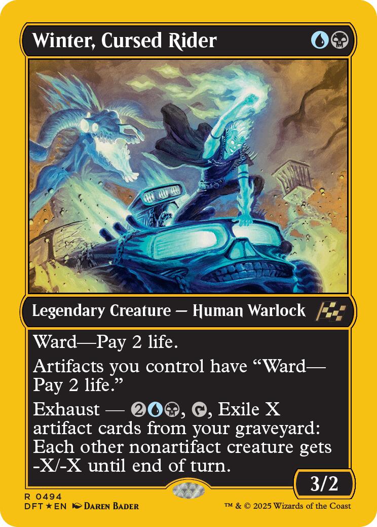 Winter, Cursed Rider (First-Place Foil) | Local Legends