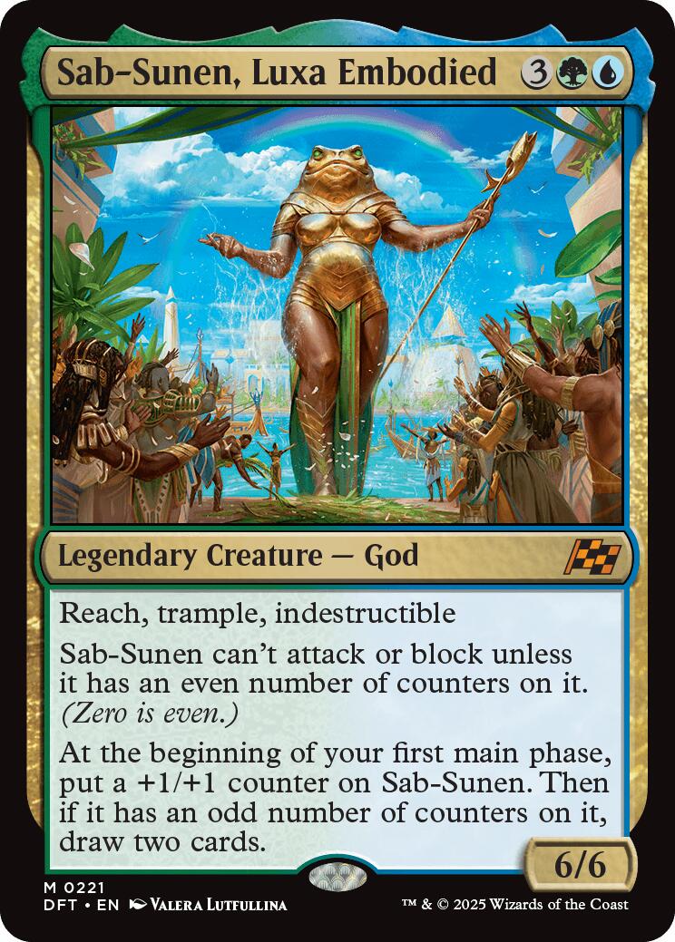 Sab-Sunen, Luxa Embodied | Local Legends