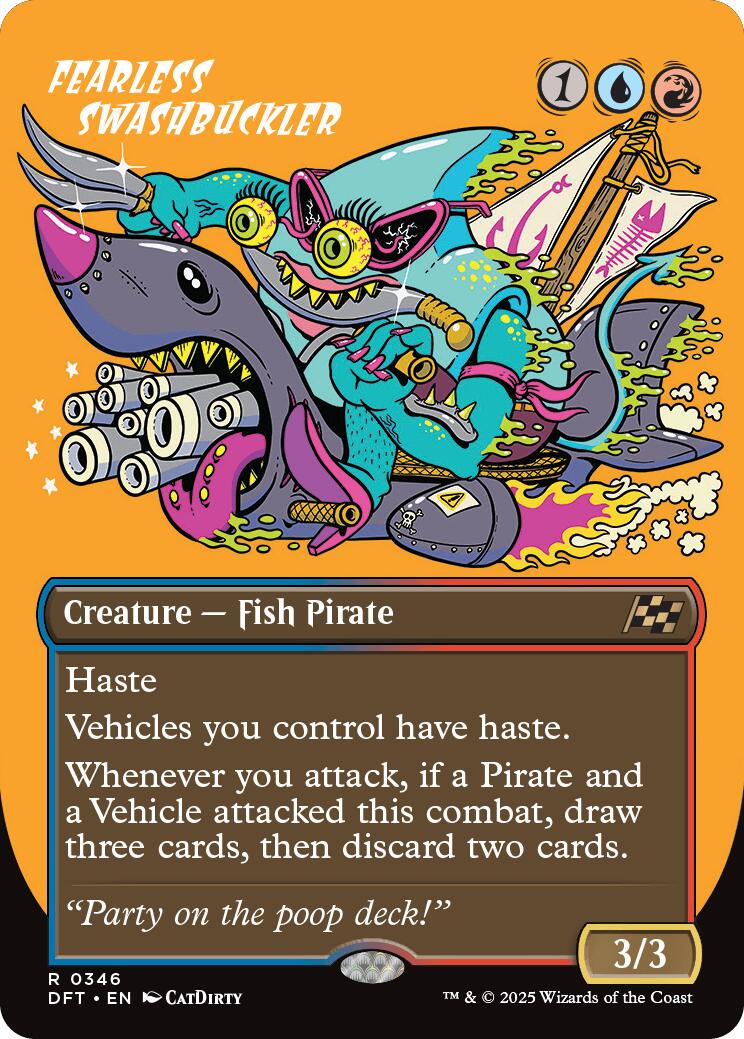 Fearless Swashbuckler (Borderless) | Local Legends