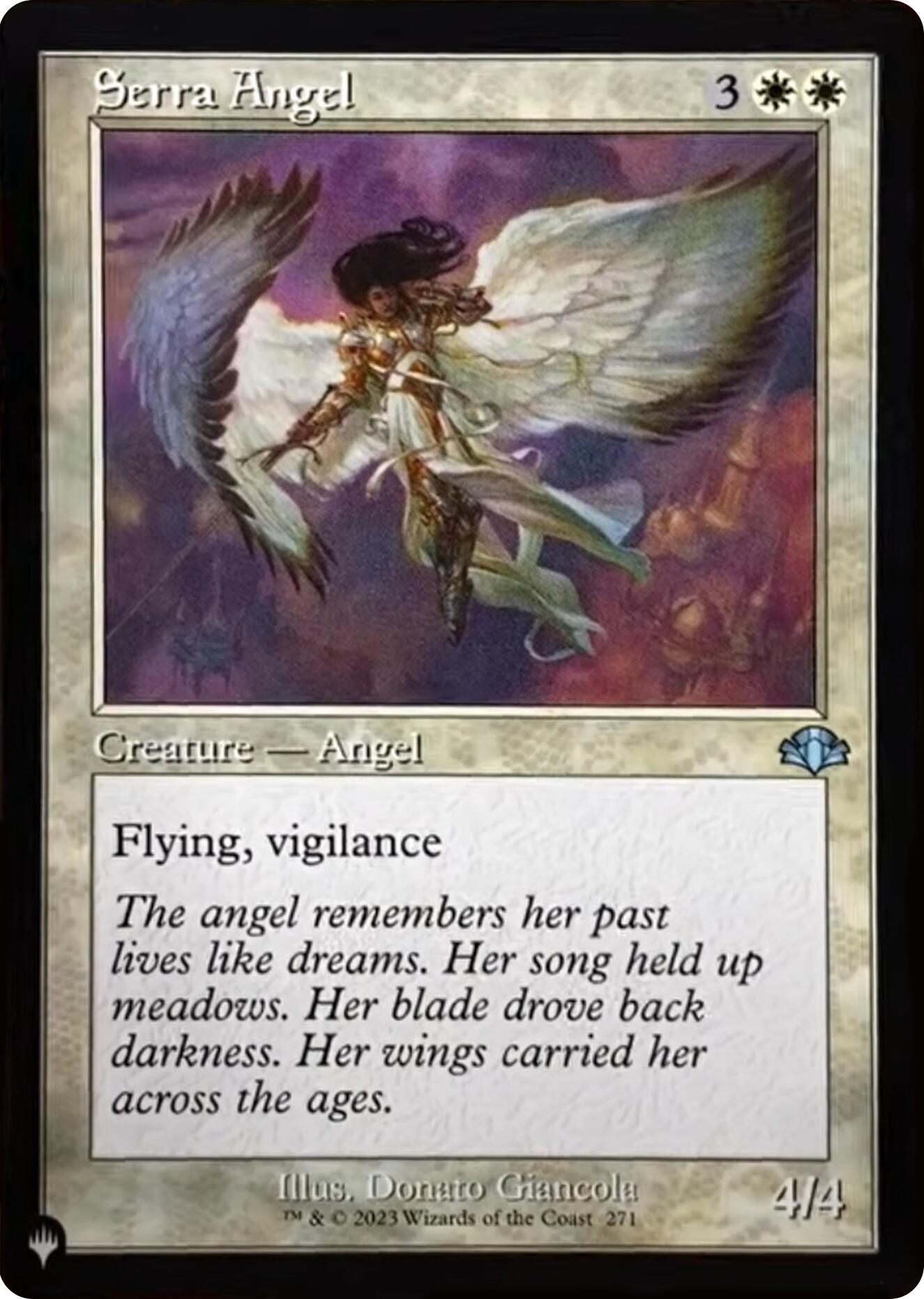 Serra Angel (Retro Frame) [The List] | Local Legends