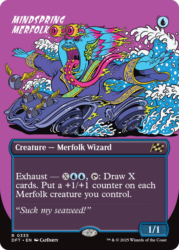 Mindspring Merfolk (Borderless) | Local Legends