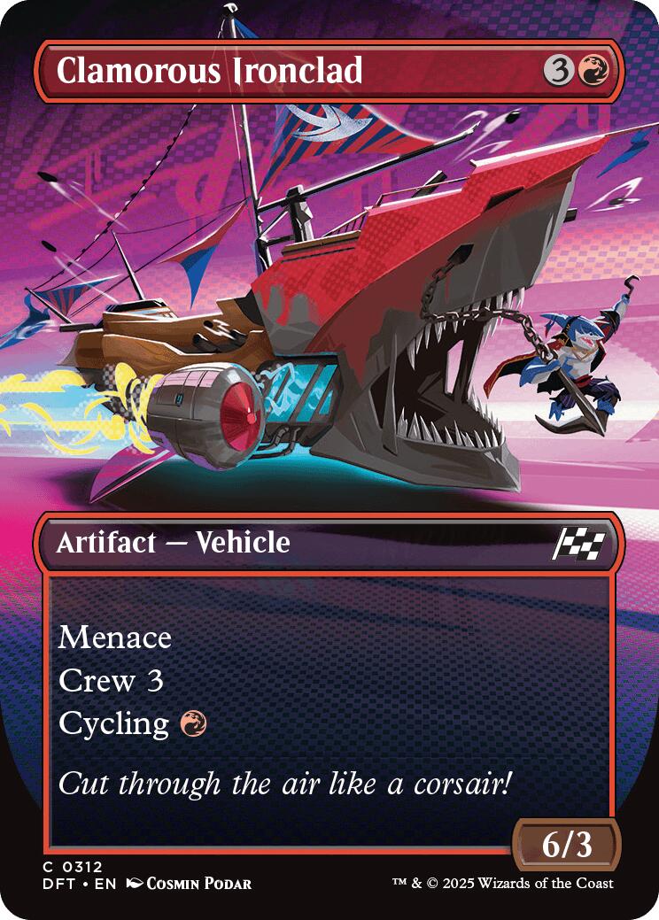 Clamorous Ironclad (Borderless) | Local Legends