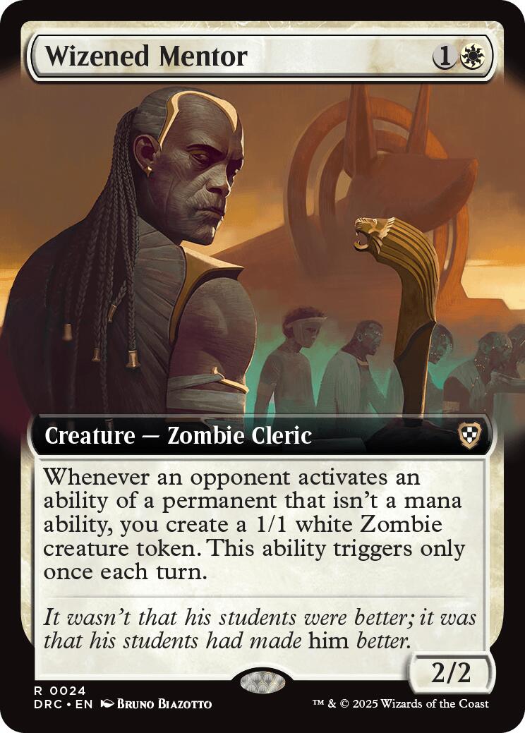Wizened Mentor (Extended Art) | Local Legends