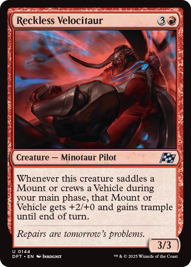 Reckless Velocitaur | Local Legends