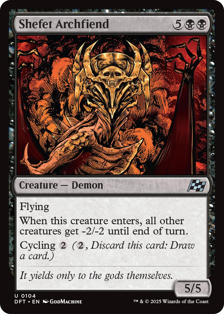 Shefet Archfiend | Local Legends