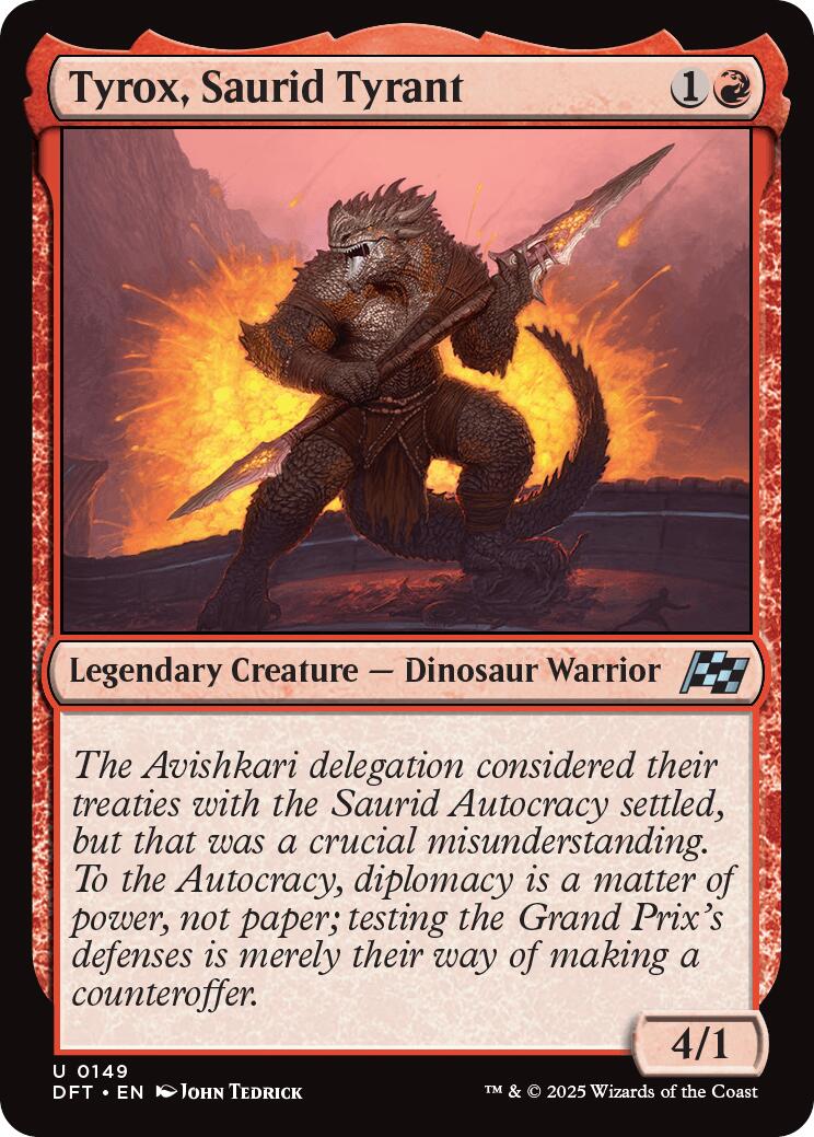 Tyrox, Saurid Tyrant | Local Legends