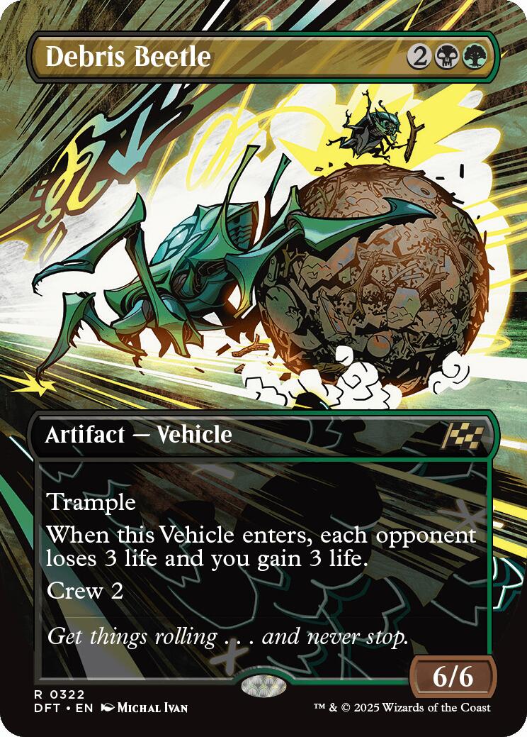 Debris Beetle (Borderless) | Local Legends