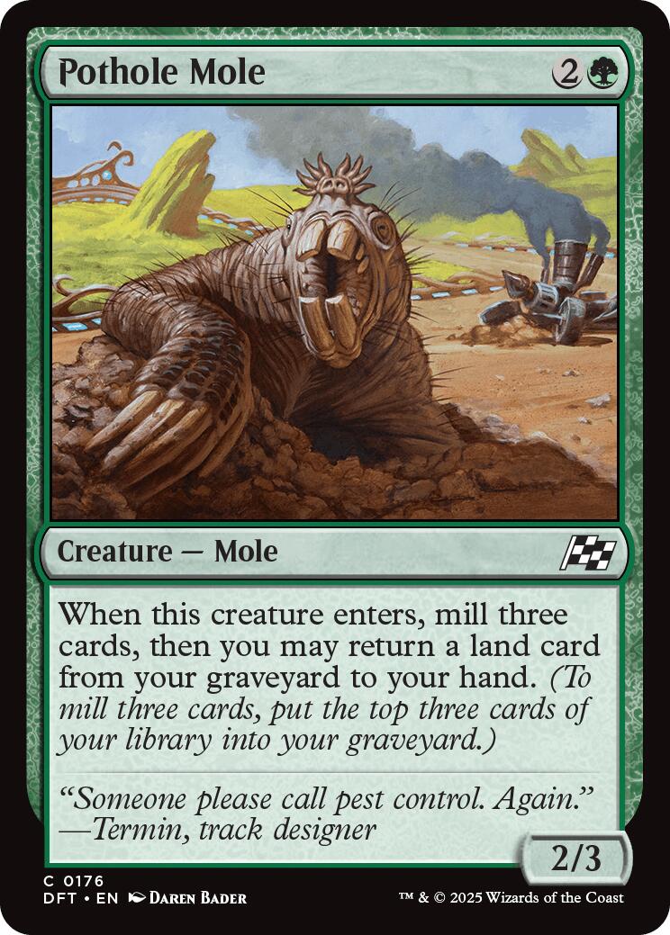 Pothole Mole | Local Legends
