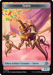 Servo // Thopter (0009) Double-Sided Token [Aetherdrift Tokens] | Local Legends