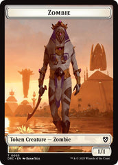Shapeshifter // Zombie (0003) Double-Sided Token [Aetherdrift Tokens] | Local Legends