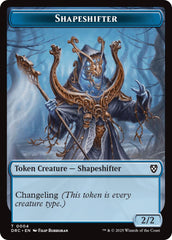 Shapeshifter // Zombie (0003) Double-Sided Token [Aetherdrift Tokens] | Local Legends