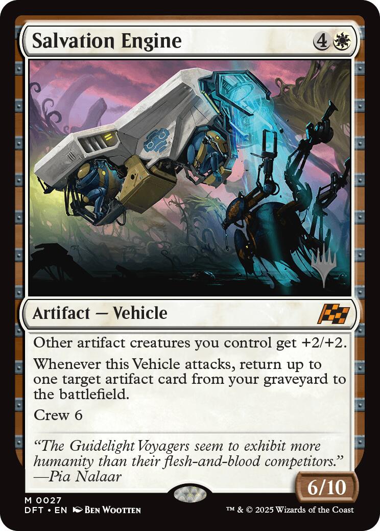 Salvation Engine (Promo Pack) [Aetherdrift Promos] | Local Legends