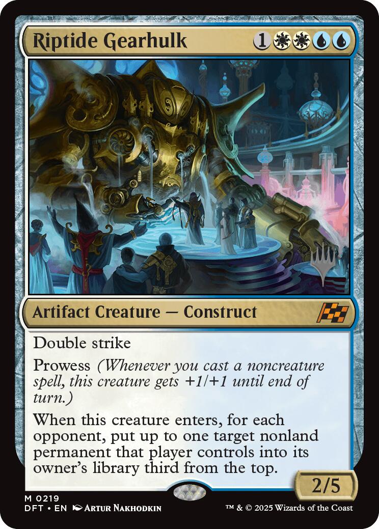 Riptide Gearhulk (Promo Pack) [Aetherdrift Promos] | Local Legends