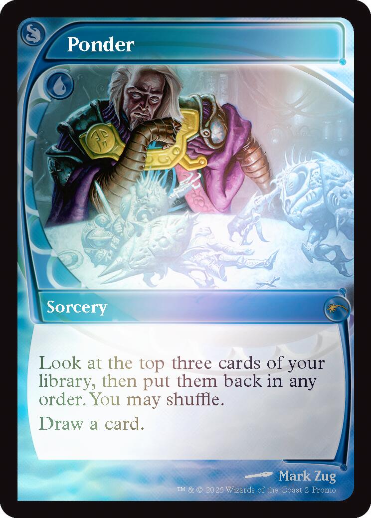 Ponder (Future Sight) [Secret Lair Drop Series] | Local Legends