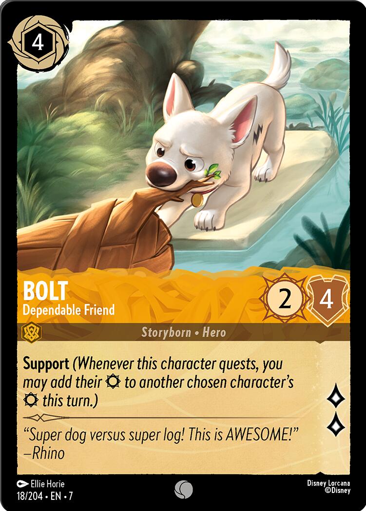Bolt - Dependable Friend (18/204) [Archazia's Island] | Local Legends