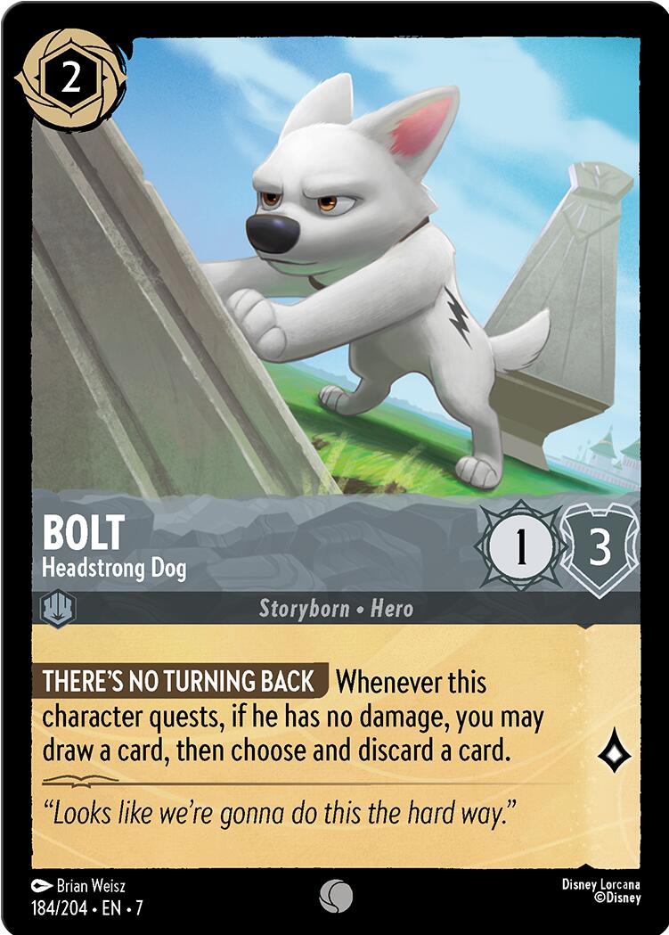 Bolt - Headstrong Dog (184/204) [Archazia's Island] | Local Legends