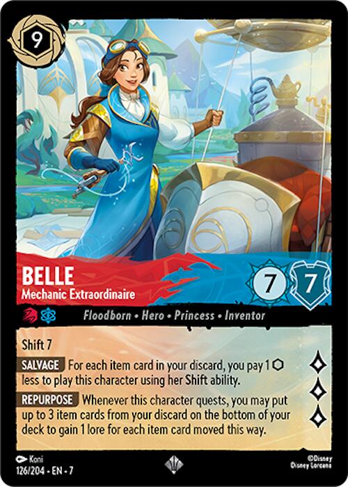 Belle - Mechanic Extraordinaire (126/204) [Archazia's Island] | Local Legends