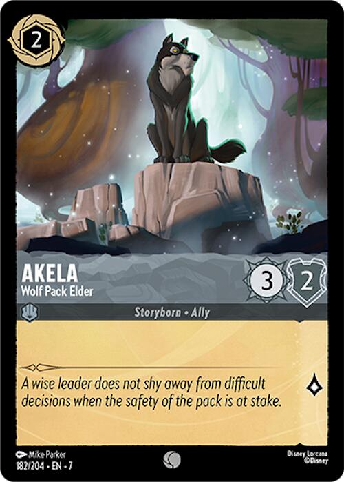 Akela - Wolf Pack Elder (182/204) [Archazia's Island] | Local Legends