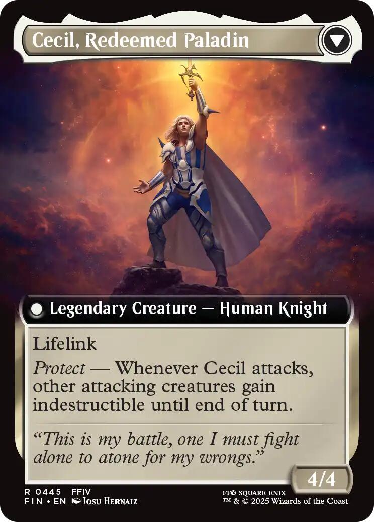 Cecil, Dark Knight // Cecil, Redeemed Paladin (Extended Art) [FINAL FANTASY] | Local Legends