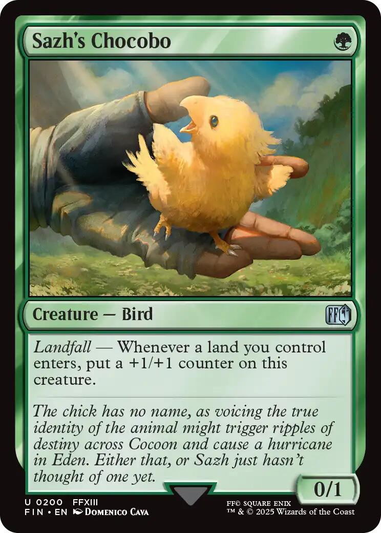 Sazh's Chocobo | Local Legends