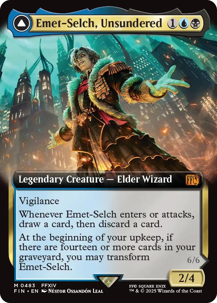 Emet-Selch, Unsundered // Hades, Sorcerer of Eld (Extended Art) [FINAL FANTASY] | Local Legends