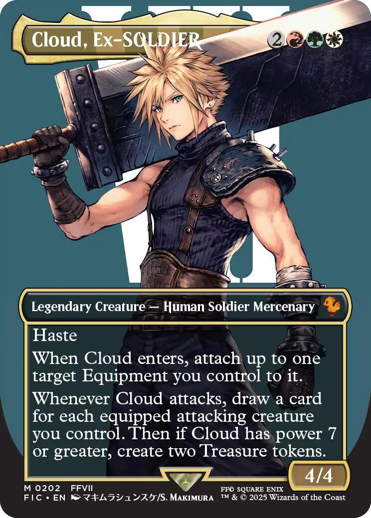 Cloud, Ex-SOLDIER (Borderless) | Local Legends