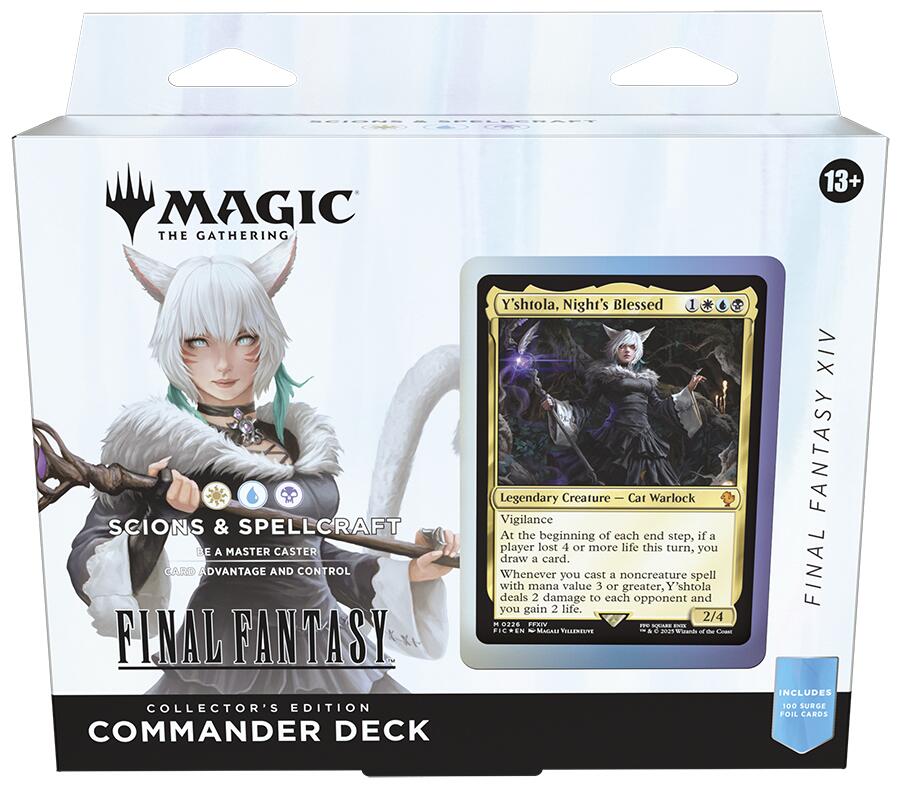 FINAL FANTASY - Commander Deck: Collector's Edition (Scions & Spellcraft FINAL FANTASY XIV) | Local Legends