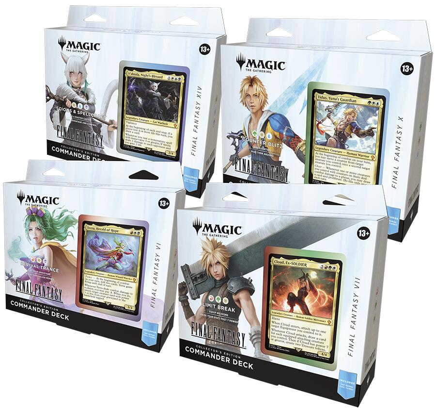 FINAL FANTASY - Commander Deck: Collector's Edition Display | Local Legends