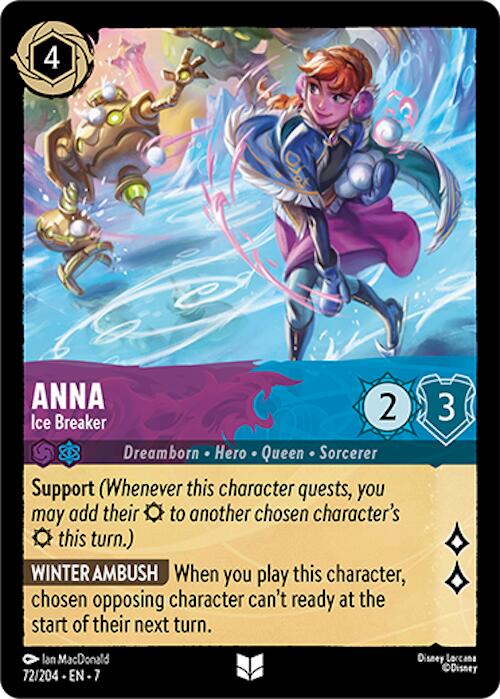 Anna - Ice Breaker (72/204) [Archazia's Island] | Local Legends