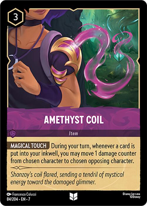 Amethyst Coil (84/204) [Archazia's Island] | Local Legends