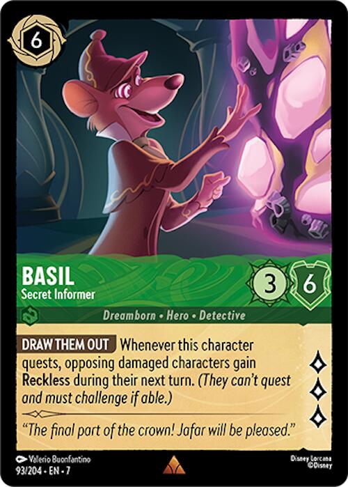 Basil - Secret Informer (93/204) [Archazia's Island] | Local Legends