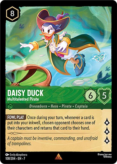 Daisy Duck - Multitalented Pirate (108/204) [Archazia's Island] | Local Legends