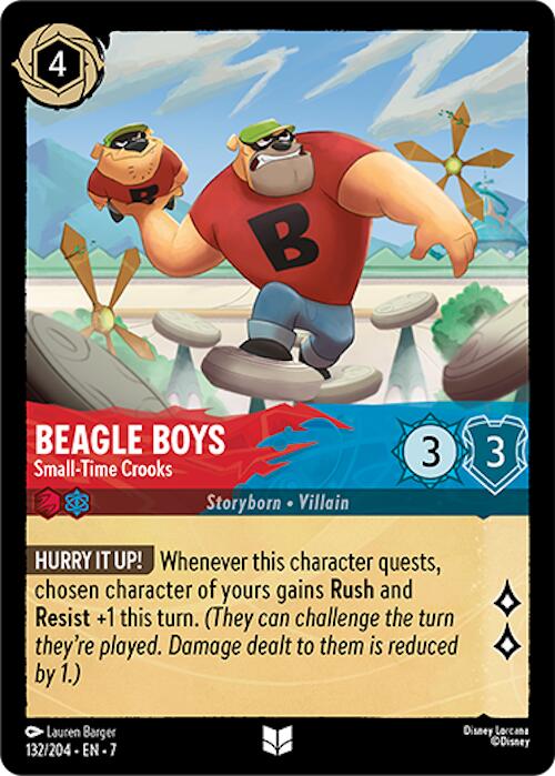 Beagle Boys - Small-Time Crooks (132/204) [Archazia's Island] | Local Legends