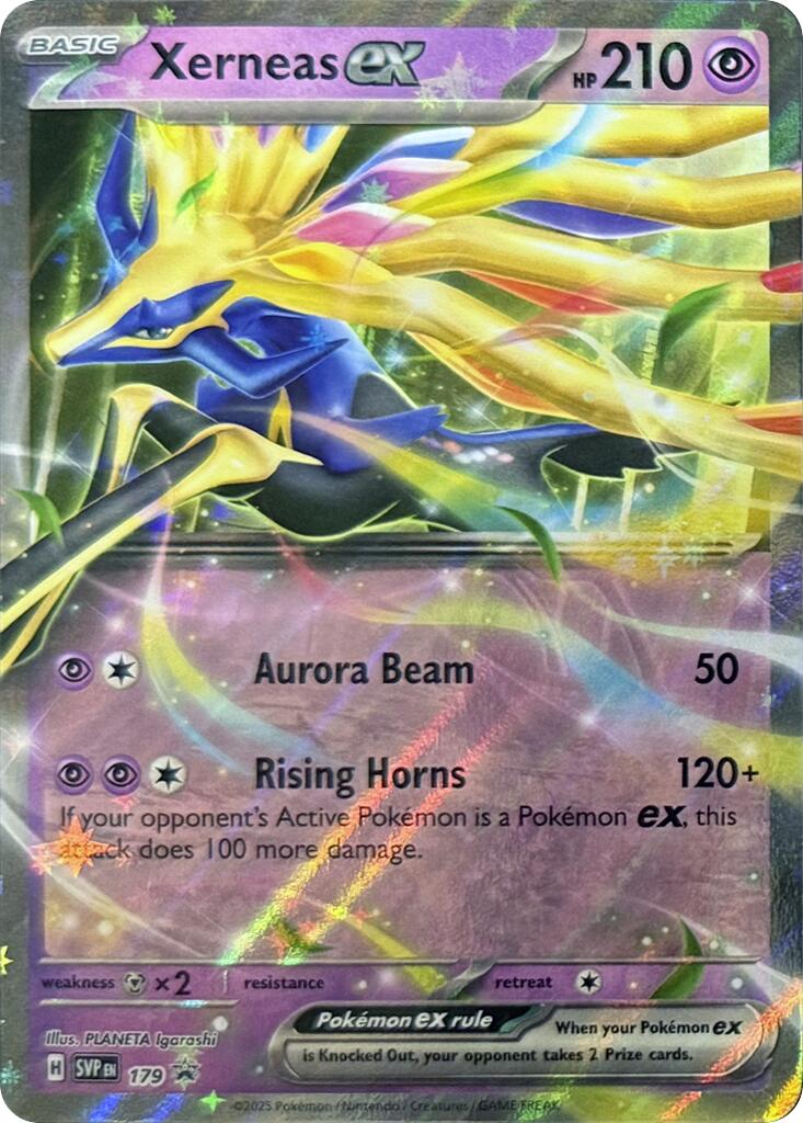 Xerneas ex (179) [Scarlet & Violet: Black Star Promos] | Local Legends