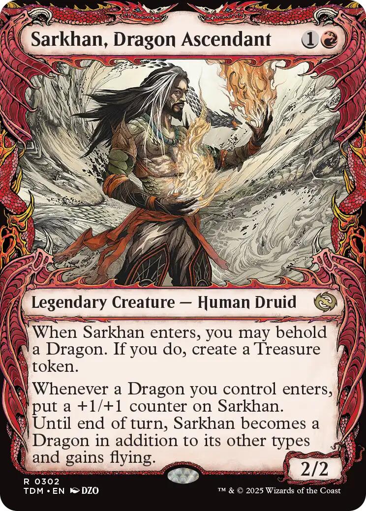 Sarkhan, Dragon Ascendant (0302) (Showcase) | Local Legends
