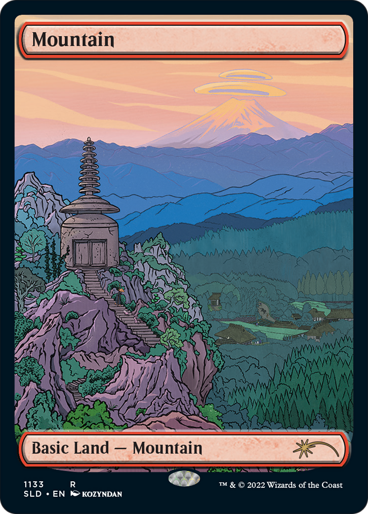 Mountain (1133) (Full-Art) [Secret Lair Drop Series] | Local Legends
