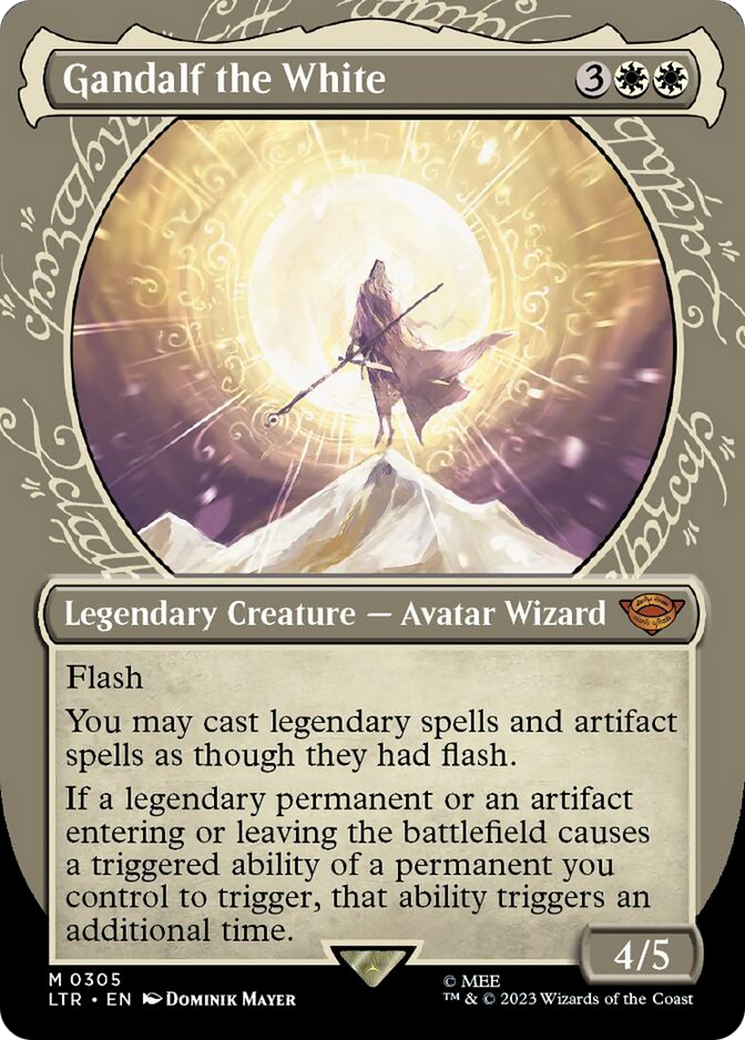 Gandalf the White (Showcase Ring Frame) [The Lord of the Rings: Tales of Middle-Earth] | Local Legends