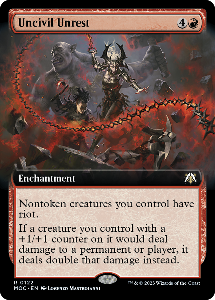 Uncivil Unrest (Extended Art) [March of the Machine Commander] | Local Legends