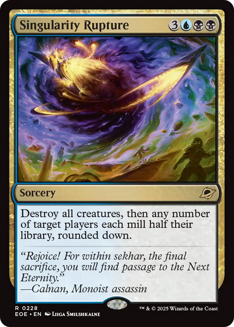 Singularity Rupture [Edge of Eternities] | Local Legends