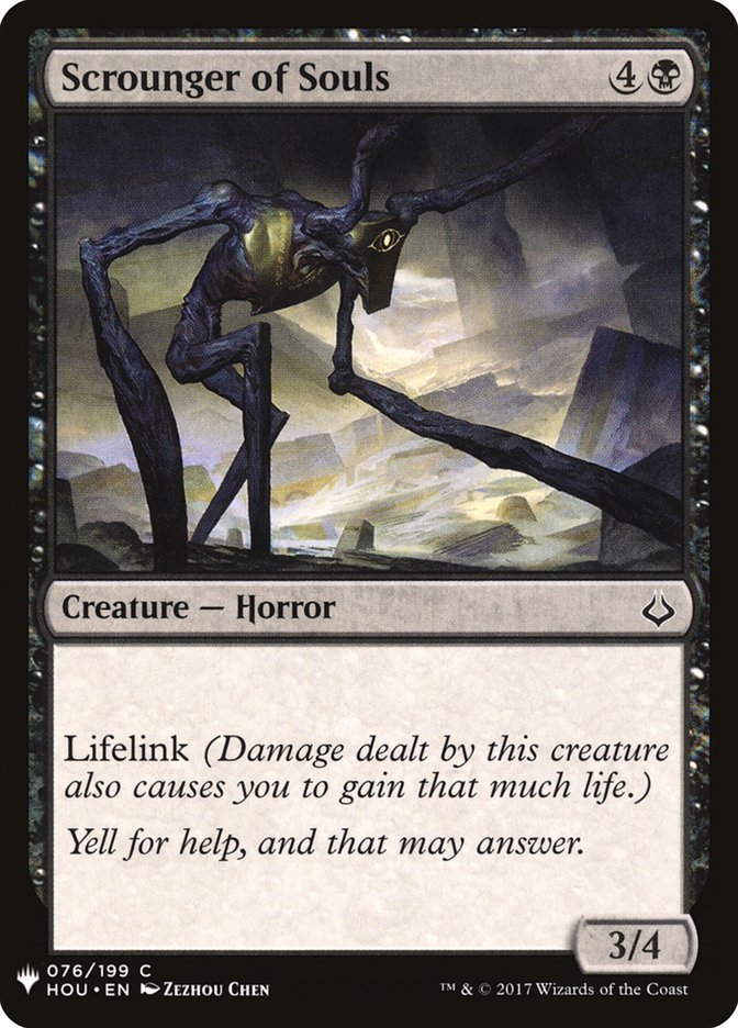 Scrounger of Souls [Mystery Booster] | Local Legends