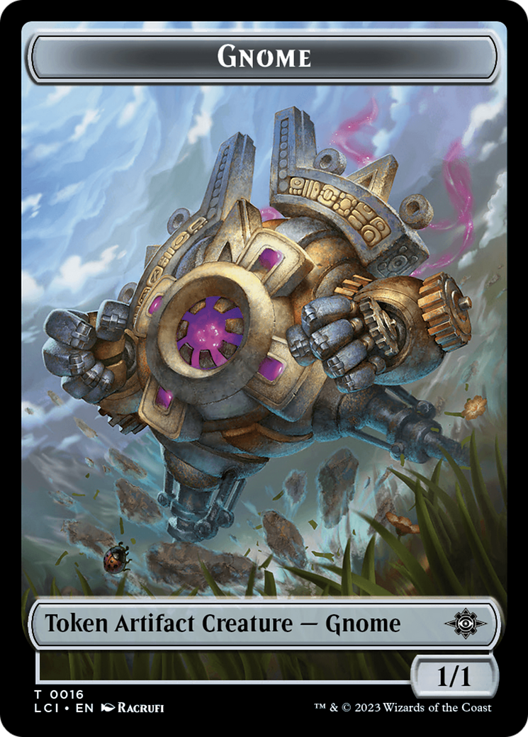 Gnome // Bat Double-Sided Token [The Lost Caverns of Ixalan Tokens] | Local Legends