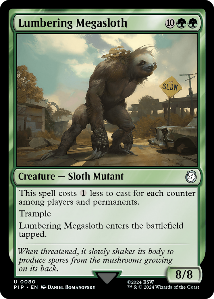 Lumbering Megasloth [Fallout] | Local Legends