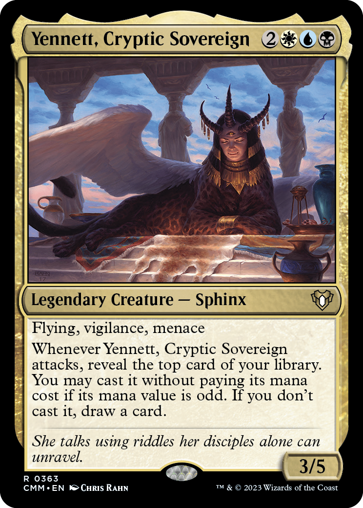 Yennett, Cryptic Sovereign [Commander Masters] | Golgari Games