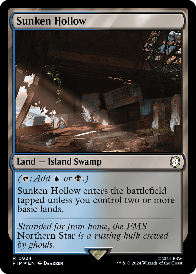 Sunken Hollow (Surge Foil) [Fallout] | Local Legends