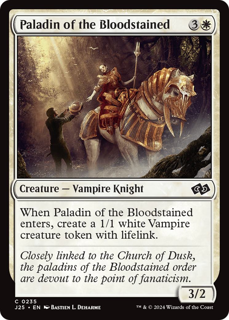 Paladin of the Bloodstained [Foundations Jumpstart] | Local Legends