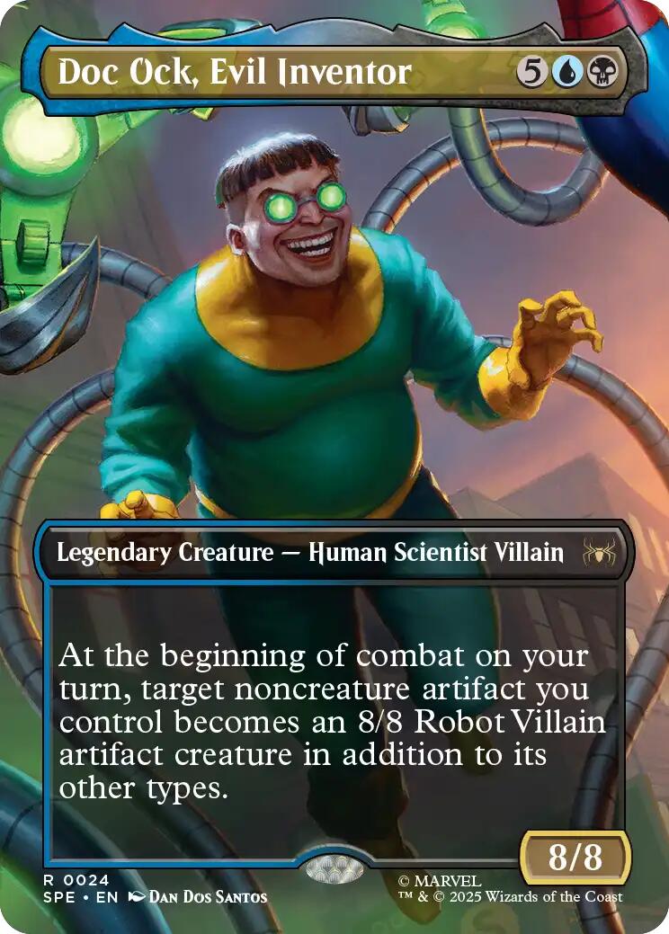 Doc Ock, Evil Inventor (Borderless) | Local Legends